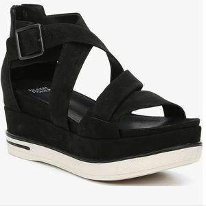 Eileen Fisher Black Platform Sandals